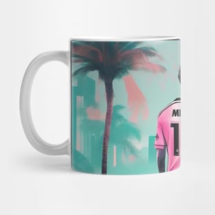 Messi in Miami Goat Art Gift Mug